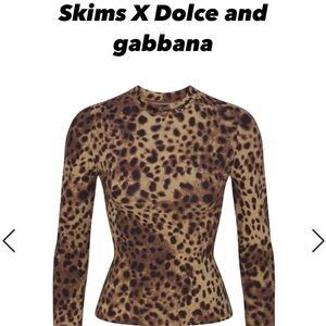 Skims X Dolce and gabbana